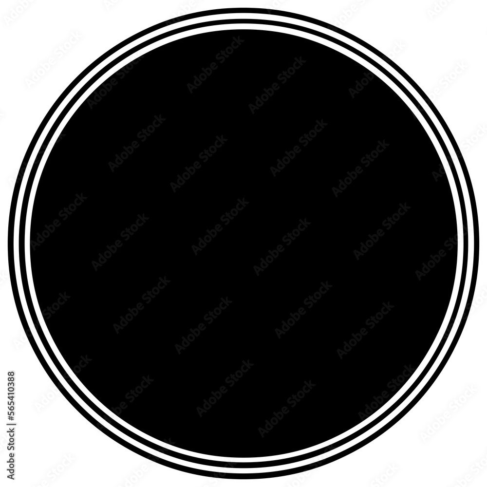 Frame Silhouette Shape Element on Transparent background Frame Silhouette Shape Element on Transparent background