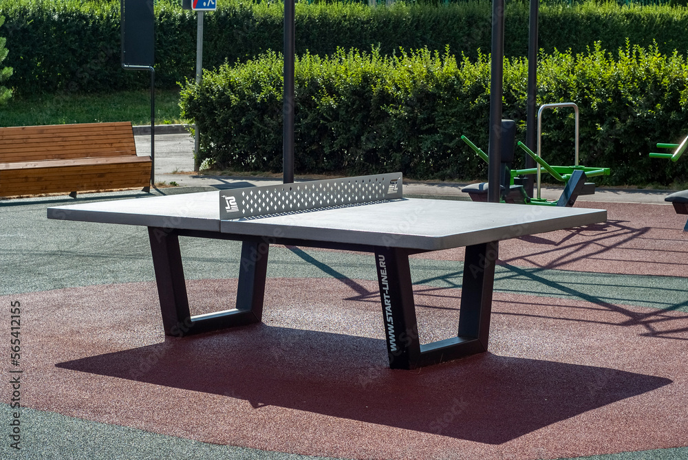 table tennis outdoors in the park table tennis outdoors in the park