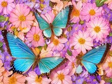 Butterflies created with Generative AI