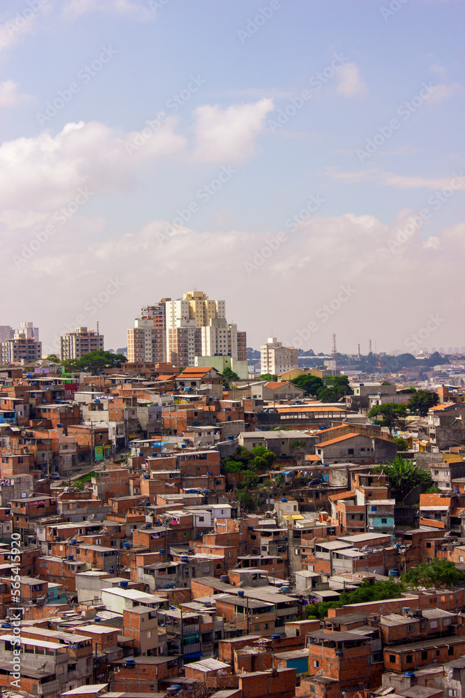 Favelas sao paulo brazil