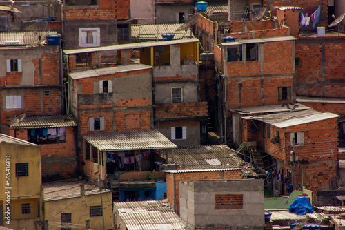 Favelas sao paulo brazil © Paulo