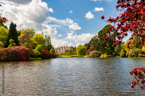 The beautiful Sheffield Park in East Sussex in England