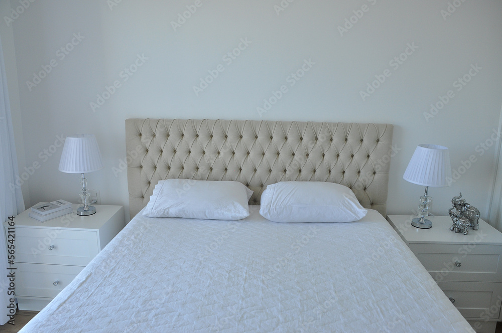 quarto clássico scandinavro com capitone 