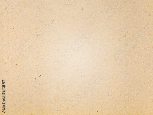 Abstract brown recycled paper texture background. Old Kraft paper box craft pattern. top view.