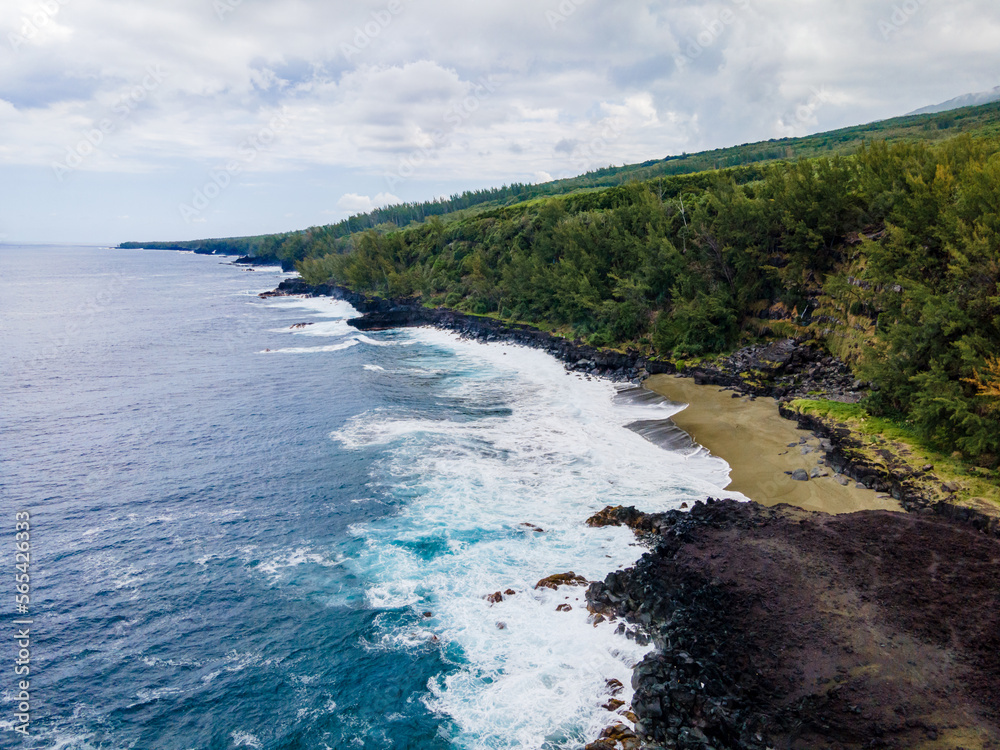 Foto de SaintPhilippe, Reunion Island Tremblet beach. The youngest