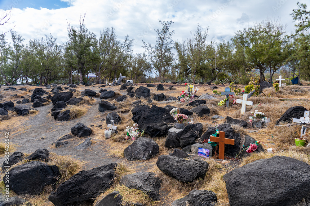 L'Etang-Sale, Reunion Island - The marine cemetery of the abyss (Le Gouffre)