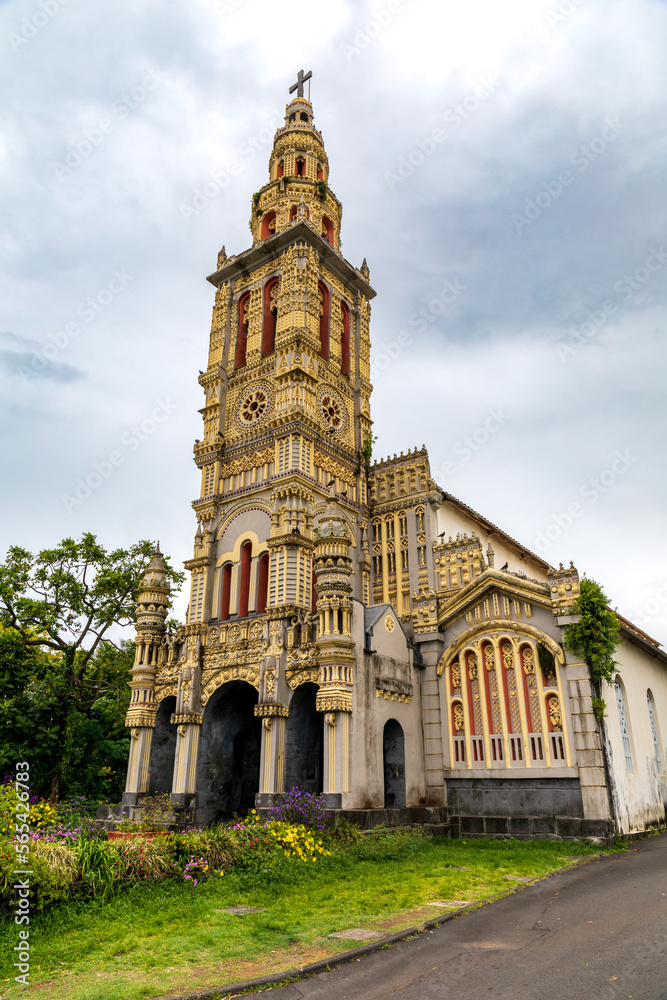 Saint-Benoit, Reunion Island - Sainte-Anne church