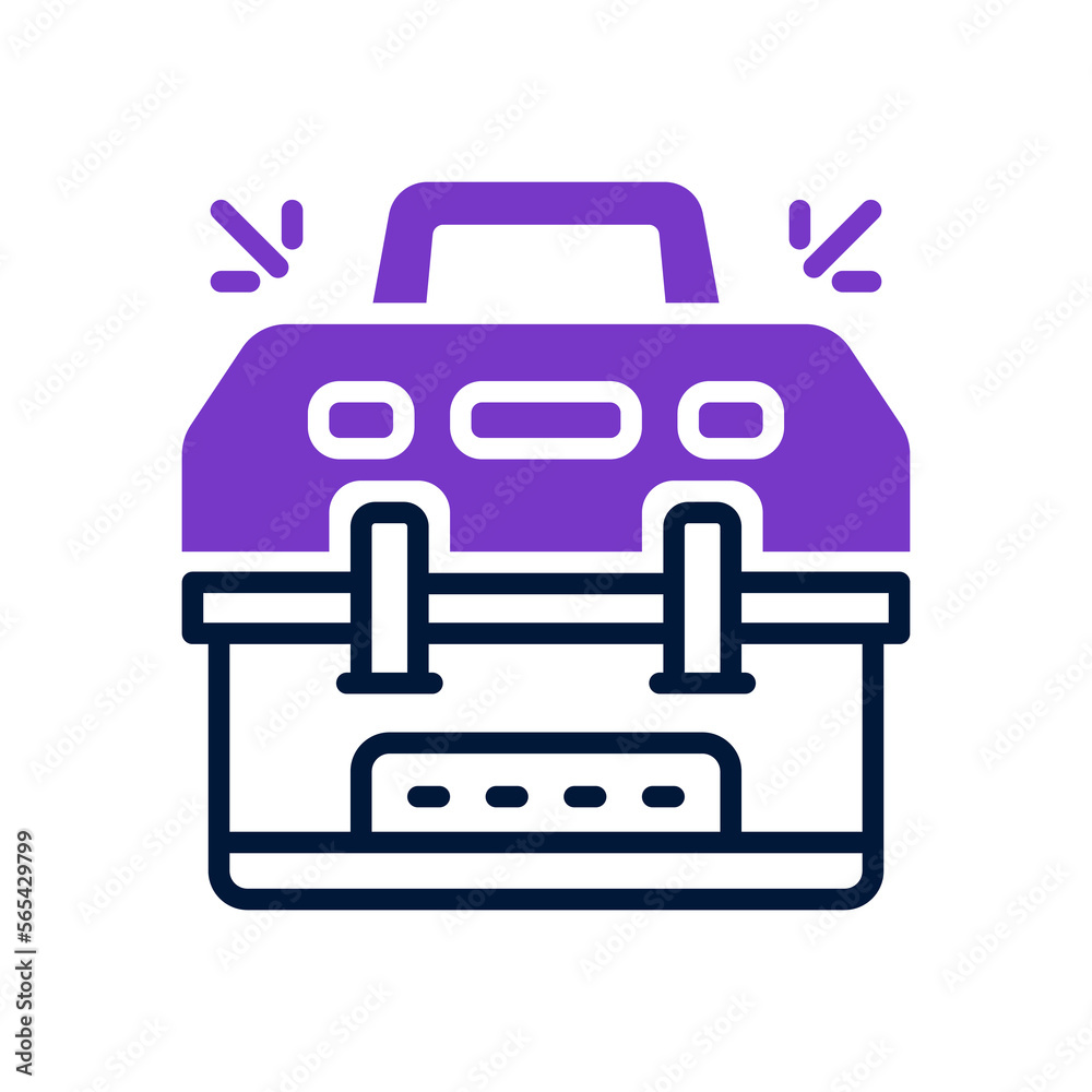 toolbox icon for your website, mobile, presentation, and logo design.