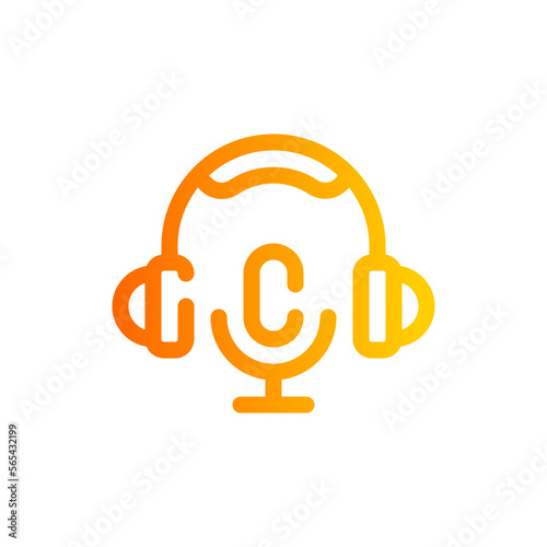 podcast gradient icon