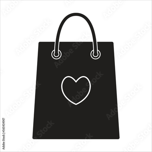 goody bag - gift - shopping - discount - icon vector design template