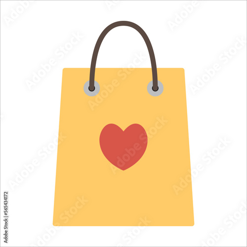 goody bag - gift - shopping - discount - icon vector design template