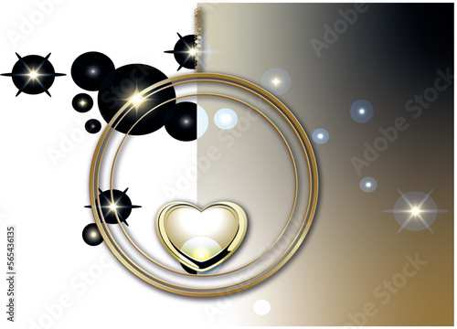 background for a declaration of love, postcard, business card