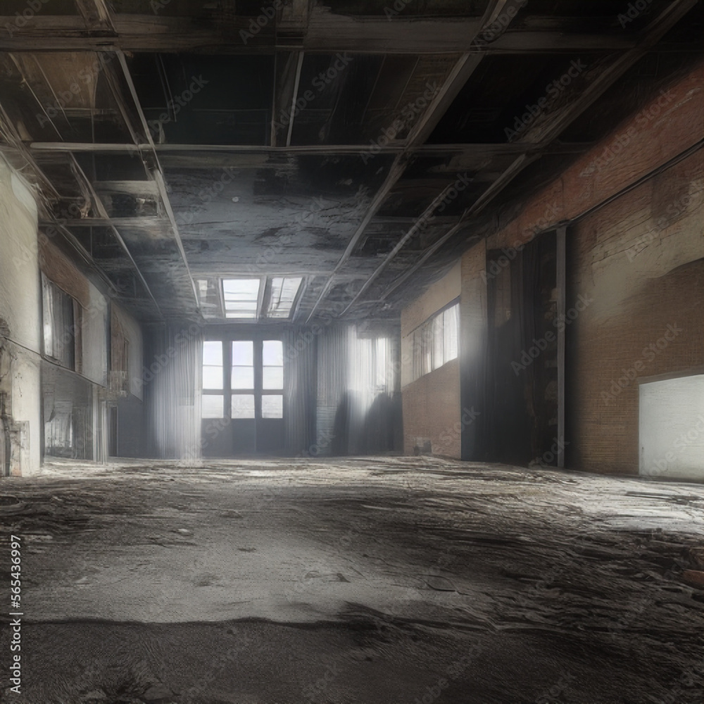 In the depths of an abandoned warehouse, where the darkness is all-encompassing