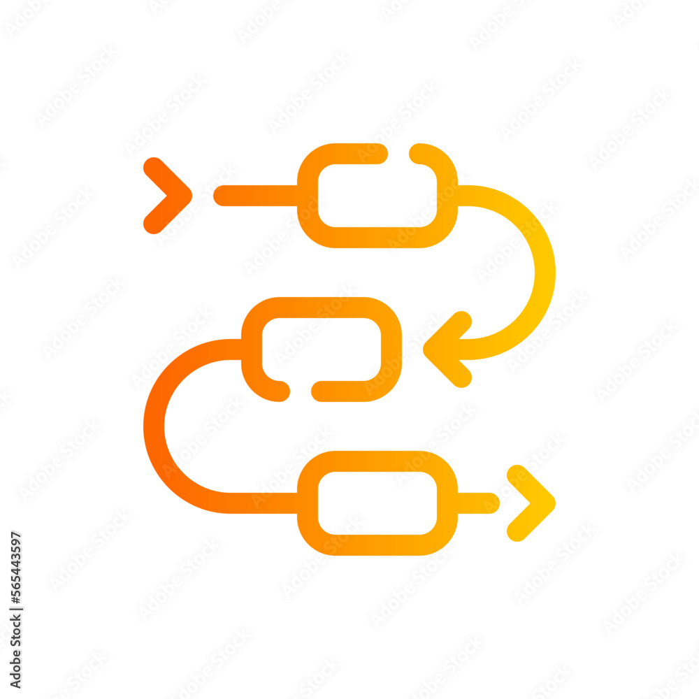 process gradient icon process gradient icon