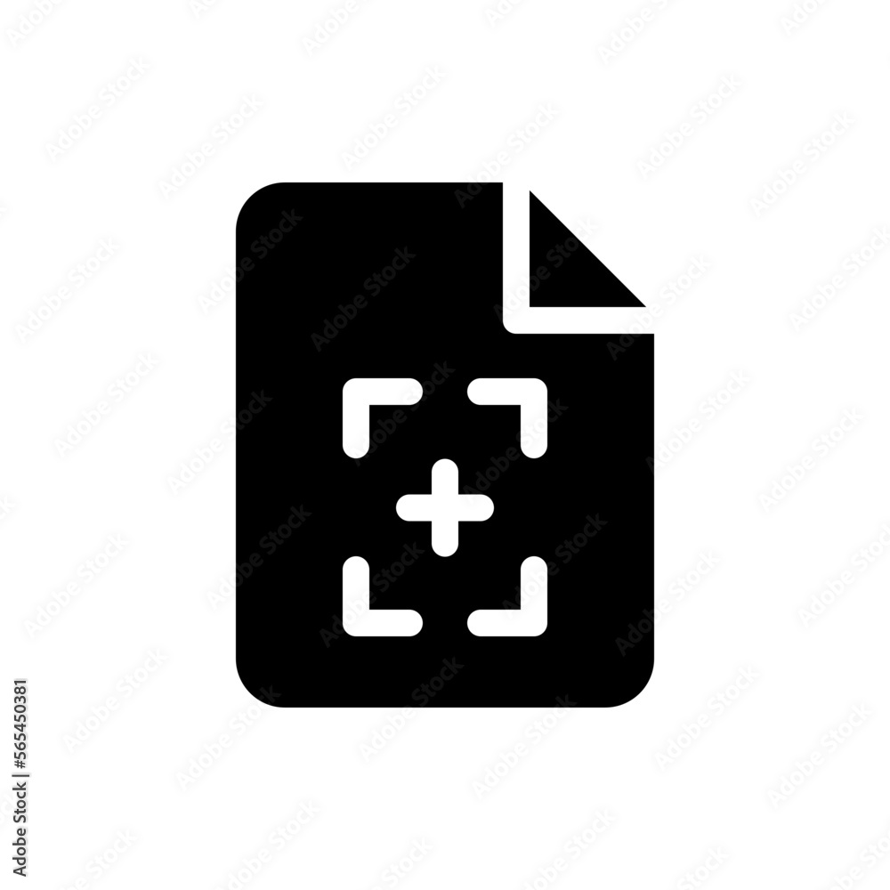 new file glyph icon new file glyph icon