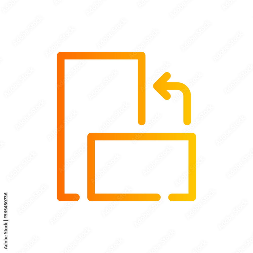 rotate gradient icon rotate gradient icon