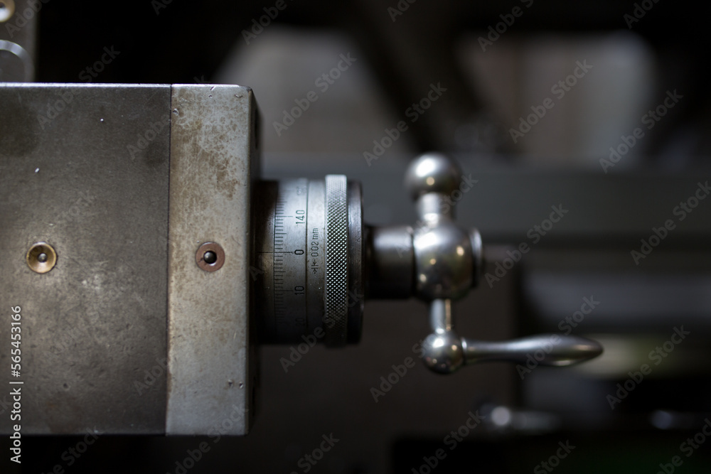 Where parts are made with a lathe Where parts are made with a lathe