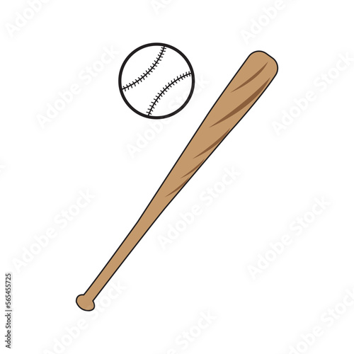 baseball icon logo vector design template