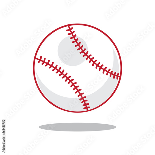 baseball icon logo vector design template