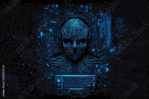 Cyber Crime – Created with Generative AI