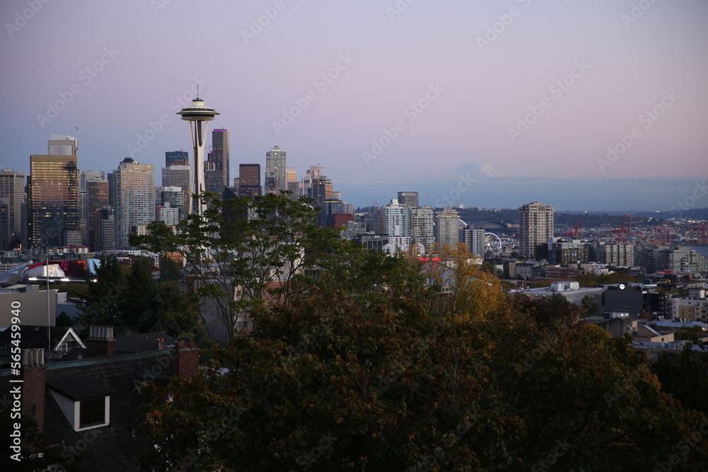 Fototapeta premium Seattle Kerry Park