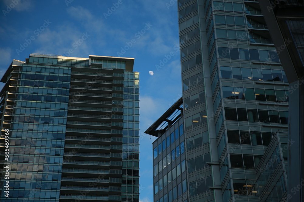 Vancouver Moonrise