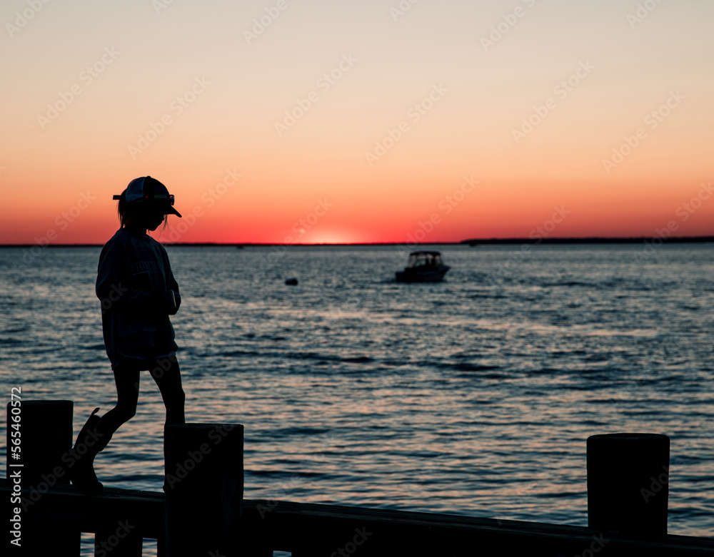 Fototapeta premium Barnegat Bay Sunset