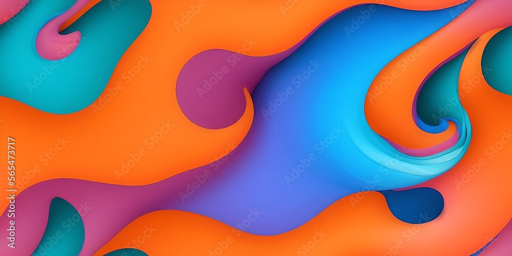 Smooth wave flowing rainbow gradient background 3D, liquid abstract wallpaper design. Smooth wave flowing rainbow gradient background 3D, liquid abstract wallpaper design.