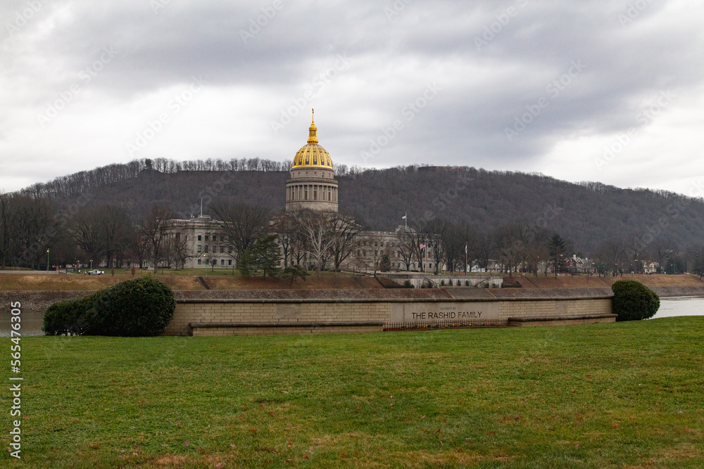 West Virginia state capitol in Charleston, West Virginia 