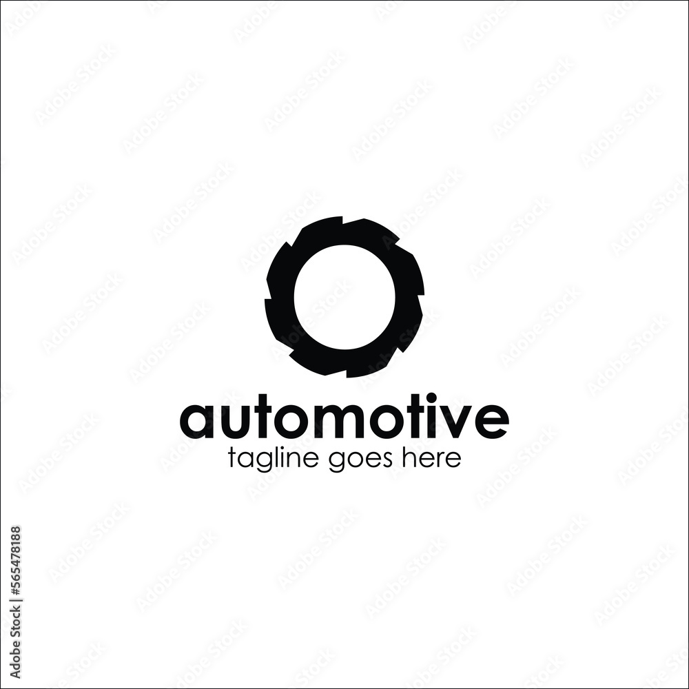 Automotive Logo Design Template with the wheel. Perfect for business, company, restaurant, mobile, app, etc. Automotive Logo Design Template with the wheel. Perfect for business, company, restaurant, mobile, app, etc.