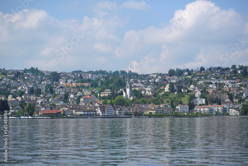 view of the town