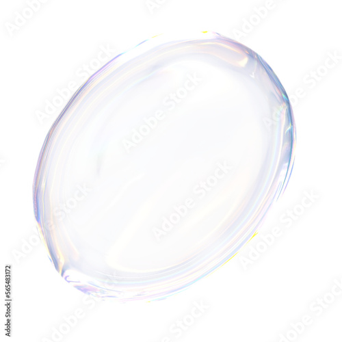 Round bubble. Circle balloon illustration. Round clear balloon. Circle cute bubble.