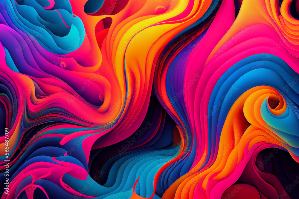Obraz premium Colorful Wallpaper Background