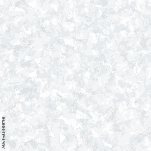 White texture seamless vector pattern. Distressed granite concrete texture. Stone wall background.
