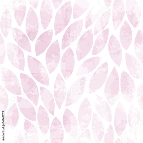 Leaves Pattern. Watercolor leaves seamless vector background, jungle print textured