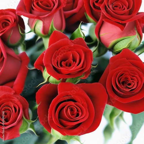 Romantic Rose Flowers for Valentines Day or a Special Date