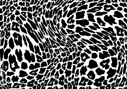 abstract animal skin pattern vector 