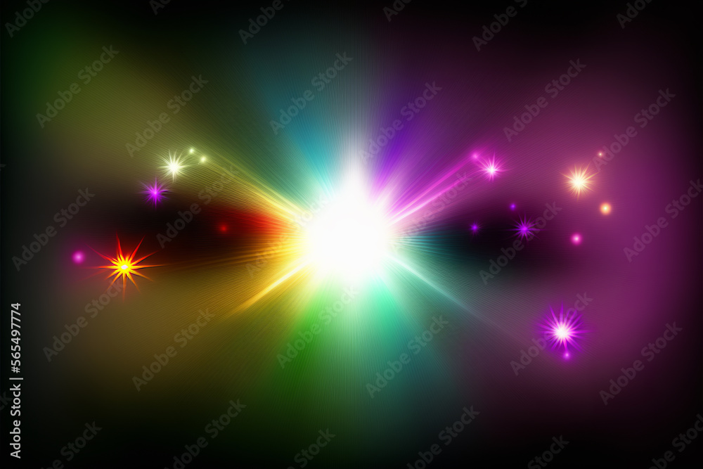 This background is composed of light rays, lens flares, and other lighting effects. shiny and colorful background This background is composed of light rays, lens flares, and other lighting effects. shiny and colorful background