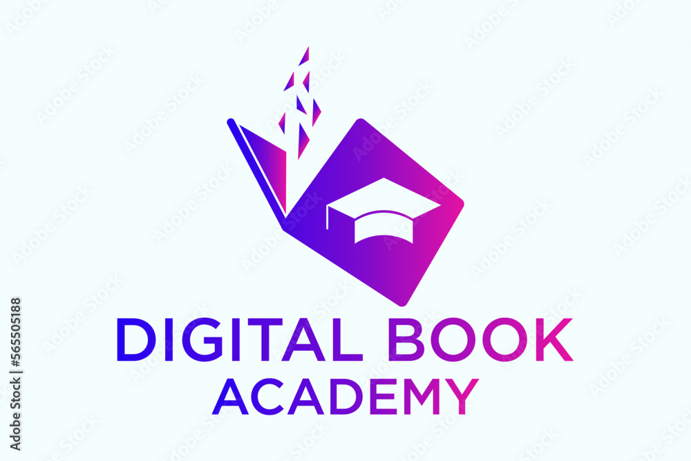Student book vector logo design. Suitable for business, web, art, education and student symbol Student book vector logo design. Suitable for business, web, art, education and student symbol