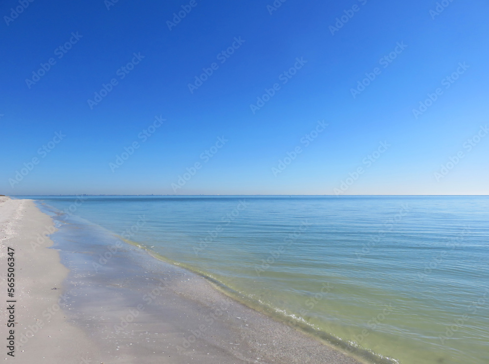 A Beautiful Ocean on Sanibel Florida Beach
