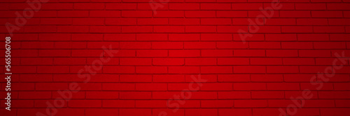 Backdrop of red brick wall texture.