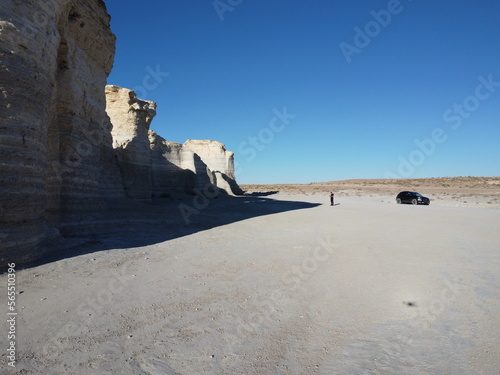 Monument Rocks in Kansas