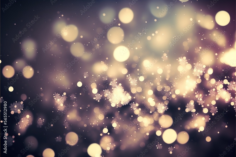 abstract bokeh snowflakes on white background abstract bokeh snowflakes on white background