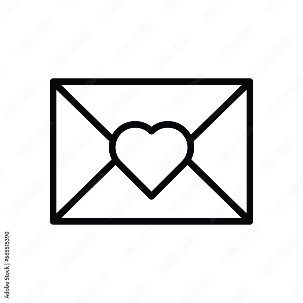 Icons for Valentine's day. Love icon. Icon of a love letter. Icons for Valentine's day. Love icon. Icon of a love letter.