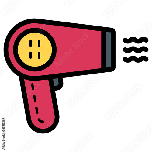 hairdryer illustration