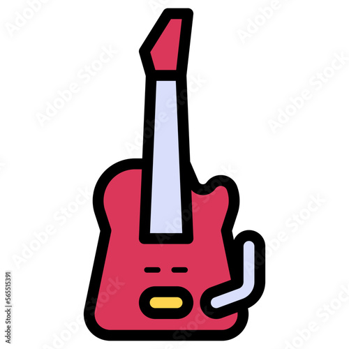 electric guitar illustration