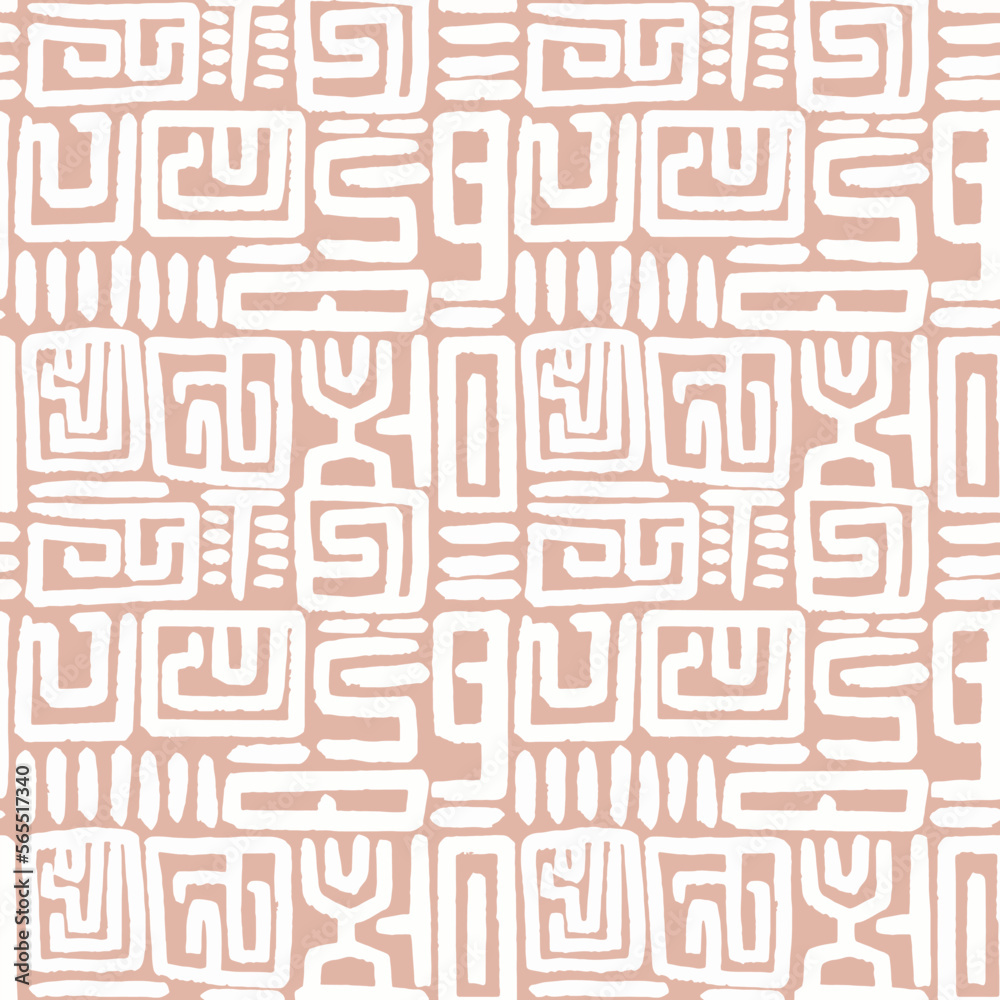 Beautiful vector autotraced seamless pattern with national African traditional ornament. Beautiful vector autotraced seamless pattern with national African traditional ornament.