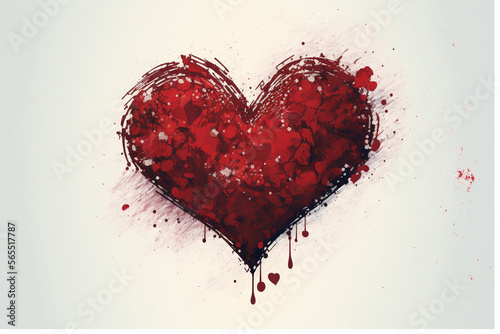 A Beautiful Valentine heart (AI Generated)