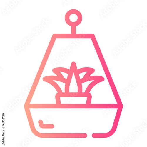 terrarium gradient icon