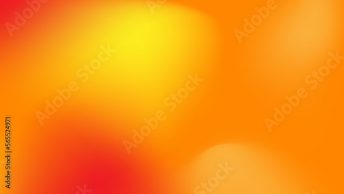 Soft gradient, abstract with orange color, gradient background, blurred gradient texture decorative element, vector wallpaper.